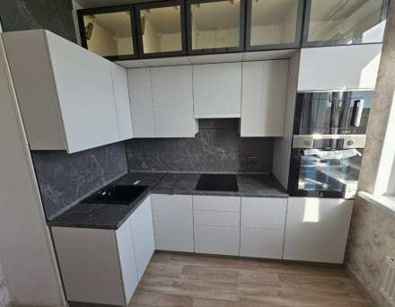 Кухня Софт Серый 2