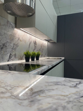 Кухня Гранит Софт матовый 1