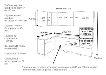Графит шагрень Дуб сонома - 1 (1600х2600 мм)
